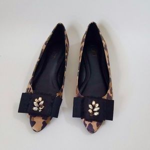 Leopard Print Loft Flats